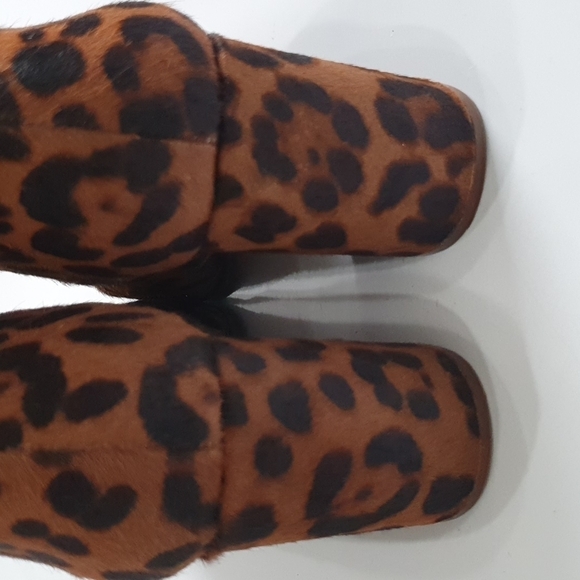 Madewell The Amalia Leopard Print Calf Hair Booties - Picture 7 of 13